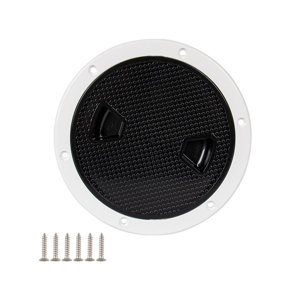 Аксессуары для лодок 4 дюйма 6 дюймов ABS Круглый скользящий инспекционный с отсоединяемым чехлом для морских судов яхт