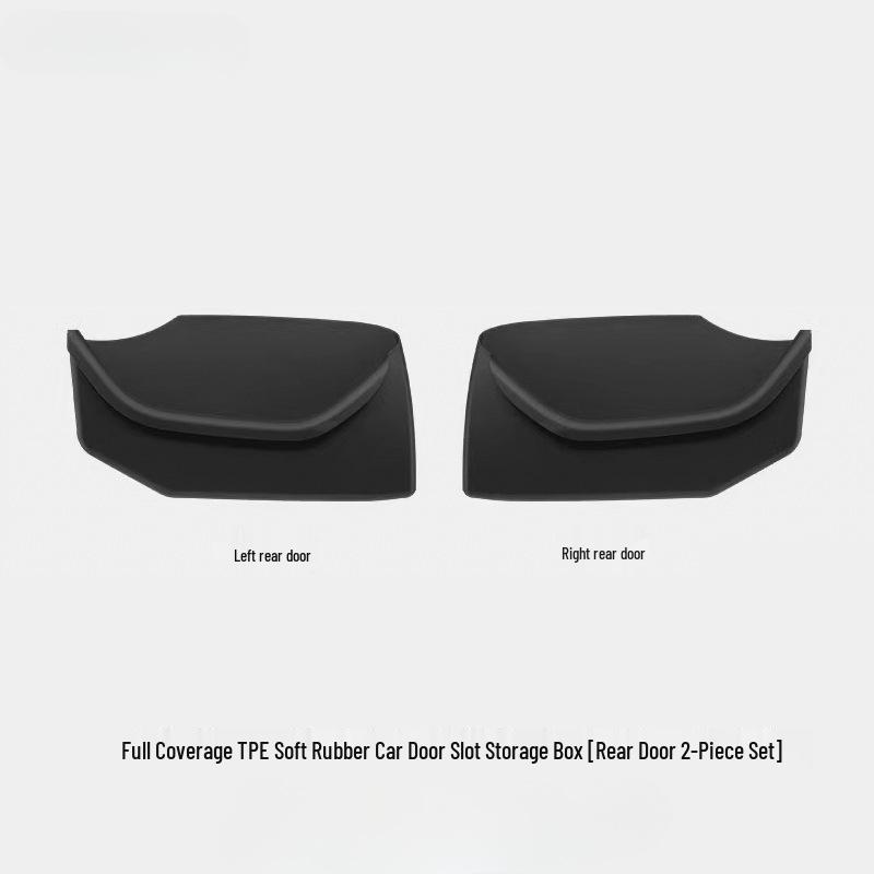 Подходит для Tesla Model Y/3 Facelift - Полностью закрывающийся коврик для отсека в двери.