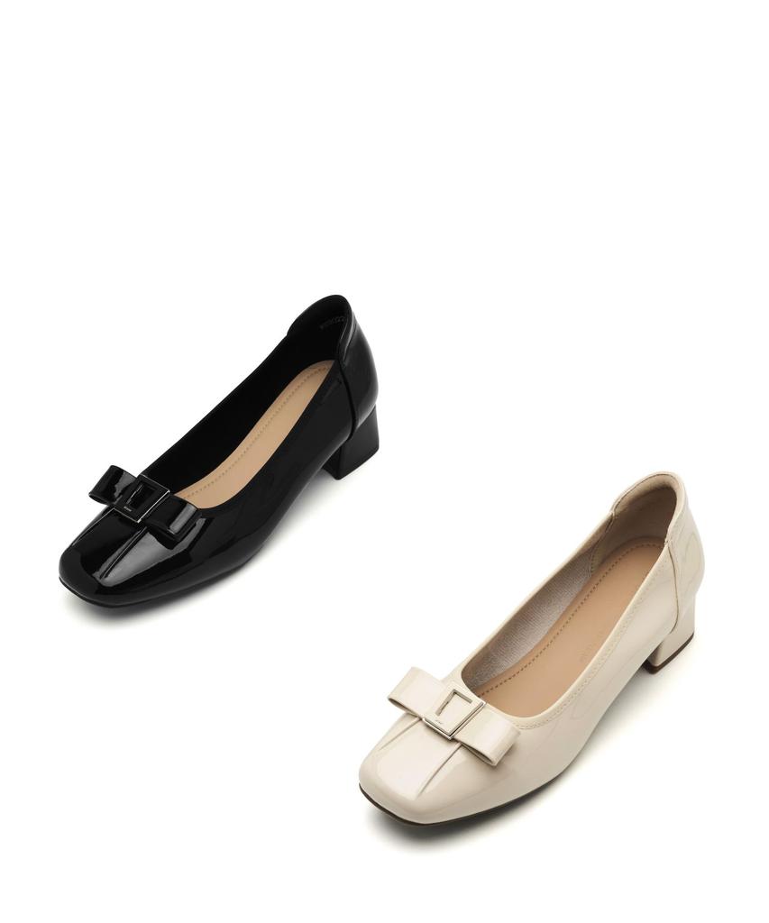 Туфли-лодочки Spur Claud с бантом, каблук 4,5 см - Ws9022 (2Цвет)