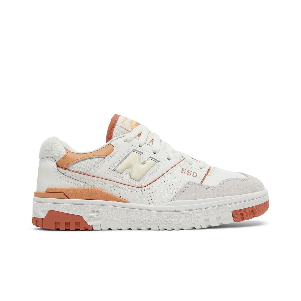 New Balance Womens 550 'Au Lait' (women's sizes) White / Au Lait Vintage Basketball Shoes BBW550WA