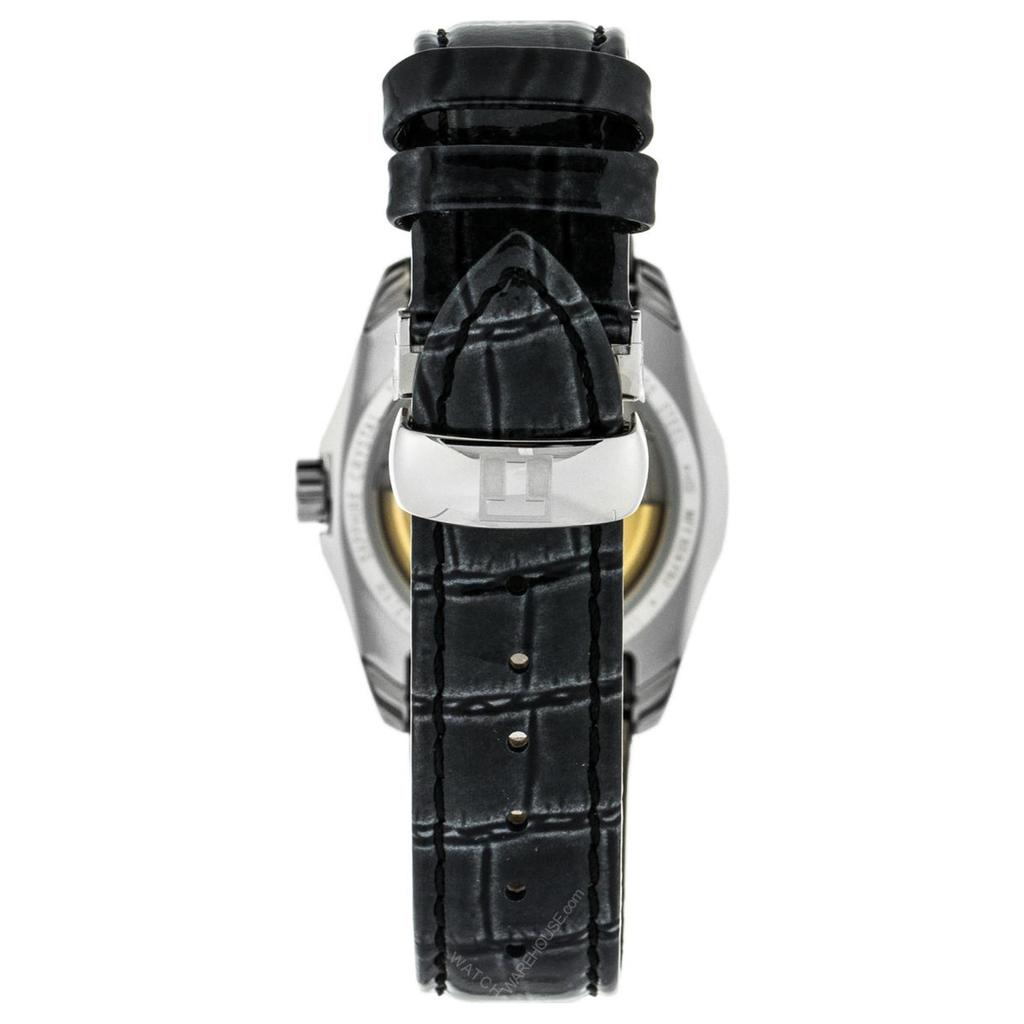 Tissot Женские часы Kutu с автоматическим механическим механизмом 32 мм Черный циферблат T035.207.16.051.00