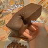 Сквиш Шоколадный Батончик Игрушка-Жмякалка Симулированная Пища со Вкусом Молока Липкая Игрушка Мягкая для Снятия Стресса Медленно Поднимающаяся Игрушка-Антистресс Подарки Друзьям