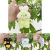 Sweet Plush Cat Keychain Adorable Animal Doll For Stylish Bag And Key Accessories In Soft Shades