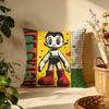 Hot A Astro Boying Cushion Cover Versatile DoubleSided Pillow Case Fit for Sofa Bed Car  Daily Decor