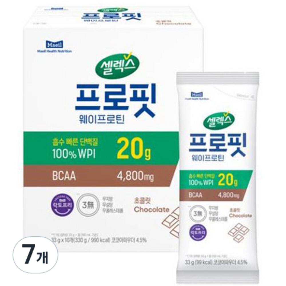 Selex Profit Whey Protein Powder Chocolate 330g 7 pcs Ingredients: may be subject to change at the manufacturer’s discretion. | 330g 7 pcs
