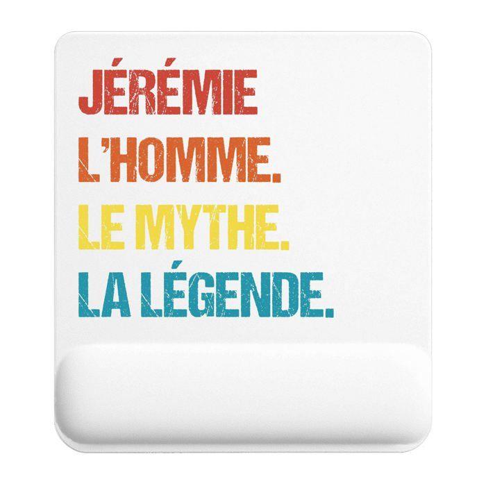 Tapis de souris - PLANETEE - Jérémie Mythe Légende Vintage - Multicolore - 22x18 cm - 3 mm antidérapant