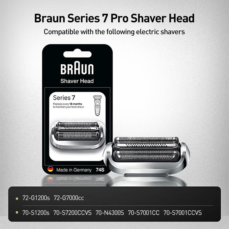 Braun Бритвенная головка 74S для электробритв Braun Series 7, Series 7 Pro