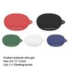 Earphone Protective Cover Ultra-thin Dust-proof Silicone Bluetooth-compatible Headset Case with Hook for Realme Buds Q2S