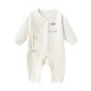Хлопковый ромпер Babylove для новорожденных с жаккардовым узором