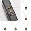 1PC Pendant Decoration Jewelry Gift Women Necklace English Alphabet Clavicle Chain Women Accessories