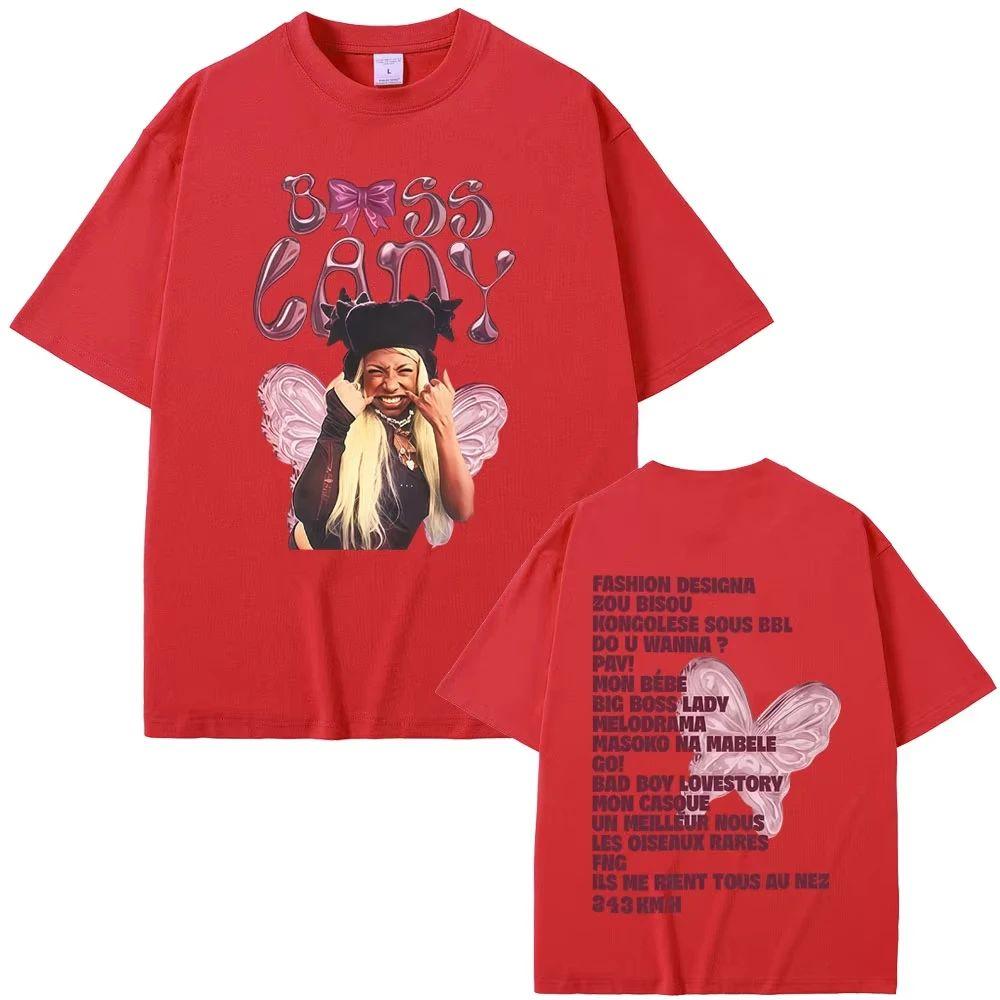 Hip Hop Fashion Pop Music T Shirt Rapper Theodora MEGA BBL Album Graphic Tshirts Casual Loose Tee Cotton Vintage Tshirt Unisex