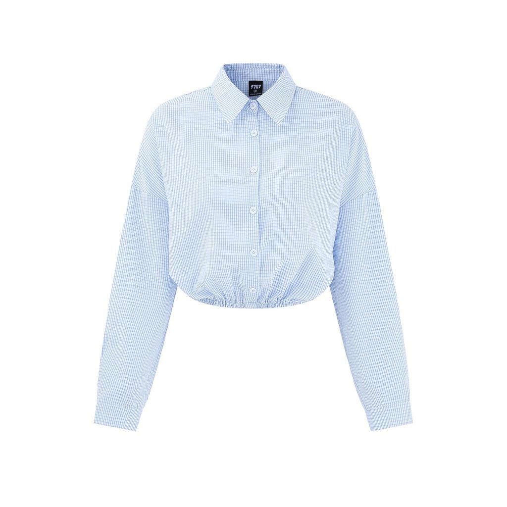 VAYLA Новая американская винтажная рубашка для горячей девушки Женская повседневная приталенная рубашка с длинным рукавом и воротником Ирт Универсальная клетчатая рубашка