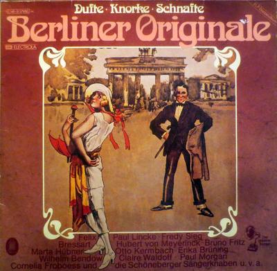 Виниловая пластинка РАЗЛИЧНЫЕ Berlin Originals Scents Sniffles 1C1483137980 Odeon 1975 Германия Поп Б/у