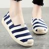 Тканевая обувь черная белая холст этнические ленивые туфли легкие Doudou shoes