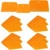 Car Body Filler Spreaders, 4, 5, & 6 Inch Automotive Body Fillers Reusable Hard Plastic Spreaders, for Applying Fillers, Putties, Glazes, Caulks and