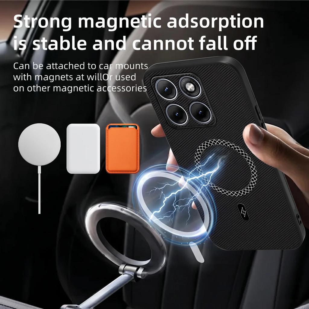 Тканевый чехол с беспроводной зарядкой для Motorola MOTO Edge 70 Fushion Edge 60 Pro Edge70 Edge60 Модный задний чехол с защитой от царапин