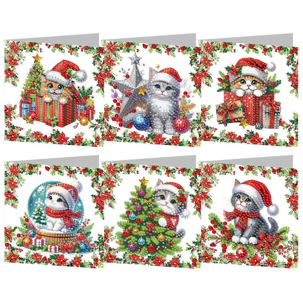 5D DIY Diamond Painting New Christmas Card Festival Greeting Card Handmade Diamond Embroidery Painting Art Kit 2025