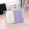 Размер A7 Блестящий Переплет для Канцелярских Принадлежностей Оболочка для Блокнота Карман для Заметок Открытки для DIY Коллекция Портативная Обложка для Ручного Account Book