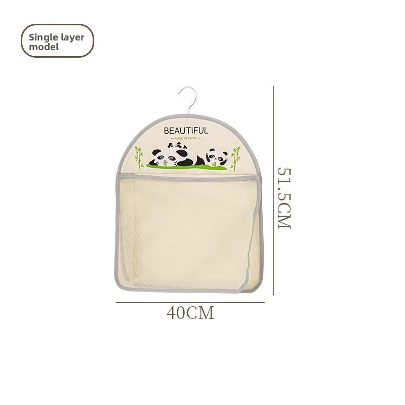 Panda Storage Wardrobe Underwear Socks Hanging Mesh Pocket Organiser Storage Bag