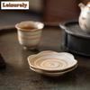 HOYIHM 1pc/lot Cloud Rock White Wabi-sabi Coasters Japanese Hot Pad For Coffee Cups Saucer Anti-scald Placemats Cup Holder Gifts