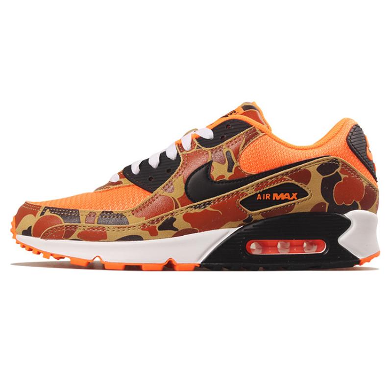 Nike Air Max 90 Duck Camo Orange Sneakers Casual Shoes CW4039-800