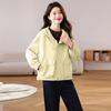 Casual Hooded Tooling Short Coat Women's Spring and Autumn New Korean Version Loose Large Size Small Solid Color Jacket