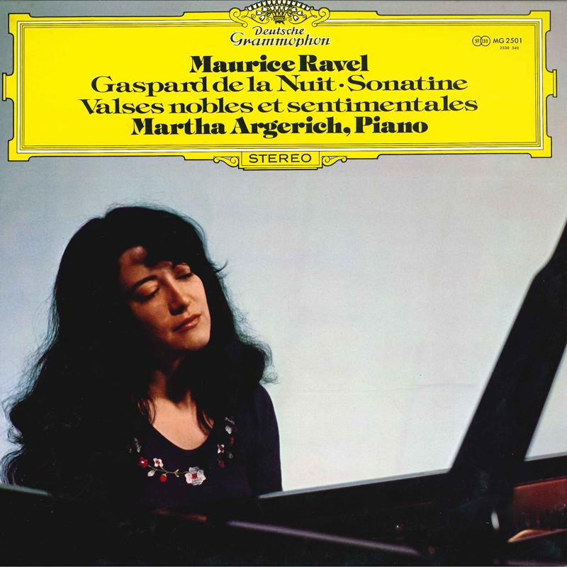 LP Record MARTHA ARGERICH Ravel Gaspand De La Nuit Sonatine MG2501 DEUTSCHE GRAMMO Japan Classical Used