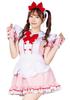Clearstone Lyrical Palette Cosplay Halloween Magical Ribbon Maid Women's Pink