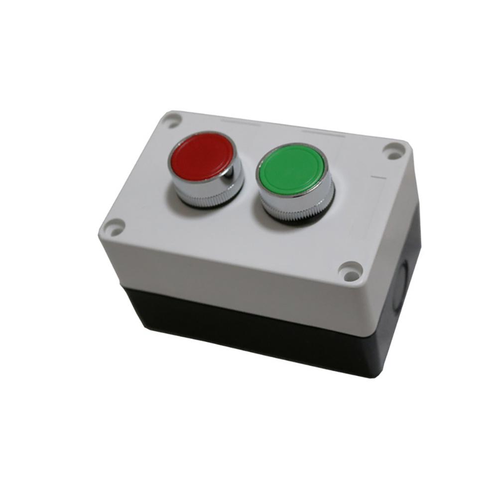 1× Start Stop Push Button Station Switch Remote Motor Solenoid Button Switch Box