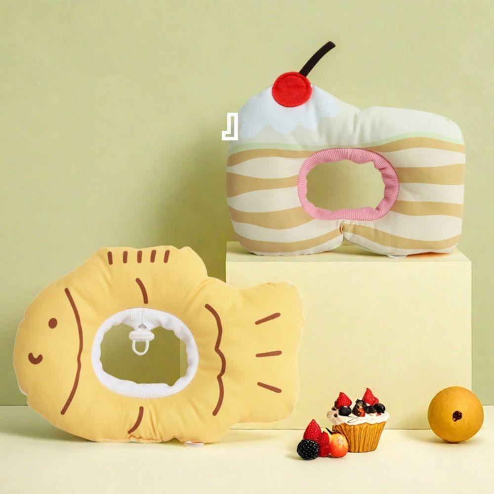 Fish Shape Cat Protective Collar Soft Dog Neck Cone Comfortable Cat Recovery Collar For Puppy Dog
