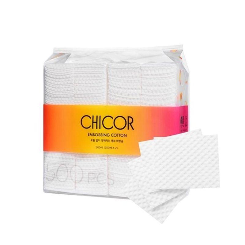 CHICOR BEAUTY TOOL Хлопковые диски Chicor Embo 500 шт.