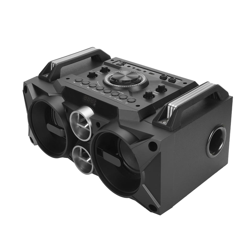 Bluetooth Speaker FM USB Memory Card Playback HiFi Portable Bluetooth Speaker with Microphone for