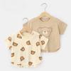 Baby Clothes Casual Short-sleeved T-shirts Summer Clothes Boys Girls Baby Children Children Summer Half-sleeved Tops