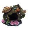Aquarium Artificial Barrel Cave Resin Ornaments Decorations Landscaping Accessories For Fish Tank Aquarium Decoration Supplies