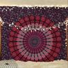 Indian Hippie Bohemian Psychedelic Mandala Wall Hanging Bedding Tapestry