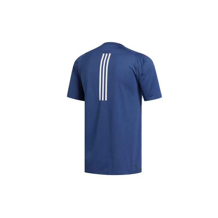 Adidas Freelift Primeblue Fitted Training Футболка с коротким рукавом Мужские топы Tech-Indigo FL4639
