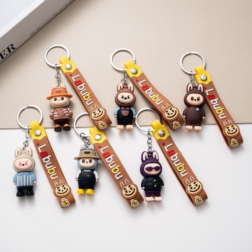 Cartoon Catwalk Doll Keychain Pendant Car Pendant Ground Marketing Student Activity Gift
