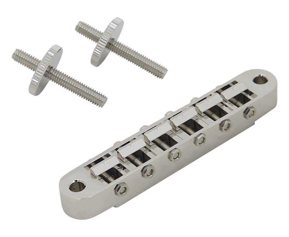 GOTOH T.O.M. Bridge, Ceriage Type, Nickel (PGE-103BN) GE103BN