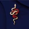 Chinese-style Brooches, High-end Men's and Women's Accessories, Suit Pins, Gifts for The Year of The Snake