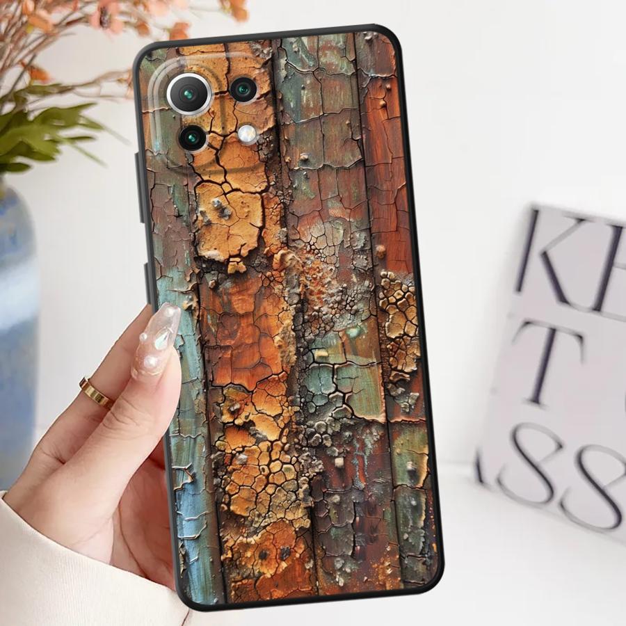 Ретро-кейс с эффектом ржавчины для Xiaomi Mi 12X 12 11 13 Lite 12T Pro 14 11T 10T Чехол для телефона
