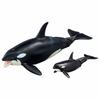 TAKARA TOMY Ania AL-08 Killer Whale Parent and Child (Floating Ver.) Animal Dinosaur Toy Ages 3+