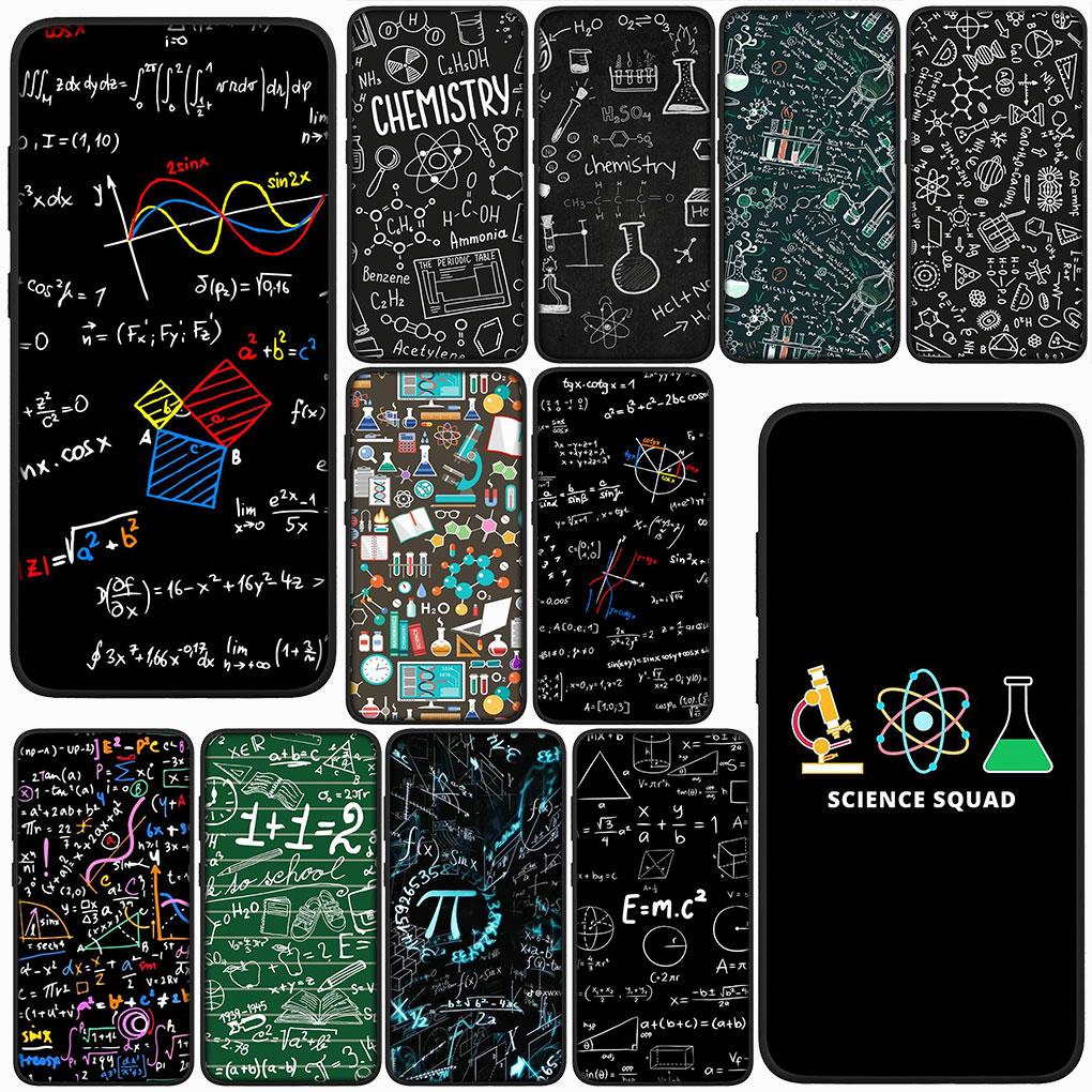 Cover for Xiaomi Redmi Note 12 10 11 9 Pro 10C 12C 9T 9A 10A 12S Note11 Note12 5G 4G Phone Case Chemistry Science Chemical Maths