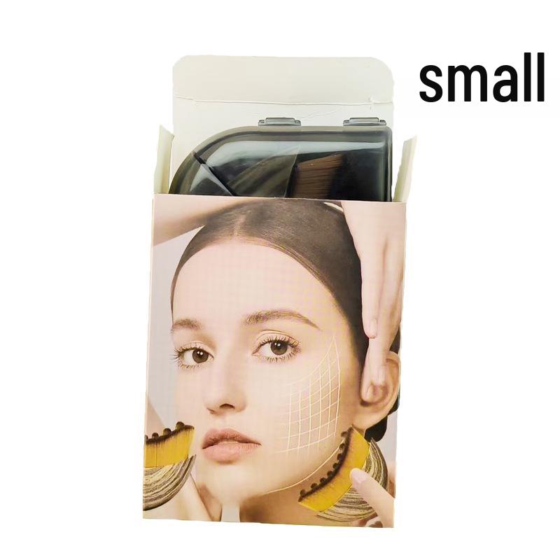 Лимфодренажная контурная массажная щетка: Многофункциональный инструмент для красоты и макияжа, разработанный студентами