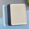 Silicone Drain Mat Anti-slip Base Food Grade Easy To Clean Cookware Drying Tray Air Circulation Drain Mat