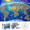 1000 деталей Карта Мира Пазлы для Взрослых Декор Дома Игры Семейное Развлечение Напольные Пазлы Обучающие Игрушки для Детей