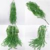 Realistic Fake Willow Plant Wall Decoration With Green Foliage For Gift And Decorative Use
