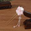 Jade Rabbit Tassel Hairpin: Traditional Qipao Updo Accessory for Women