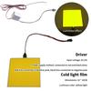 12V 10X10Cm El Flexible Electroluminescent Cold Light Source Cuttable Diy Luminous Frame Backlight Model Environmental Source