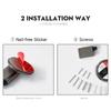 Heavy Duty Magnetic Door Stopper Mechanical Door Stop Adjustable Door Holder Non-punch Sticker Furniture Door Hardware