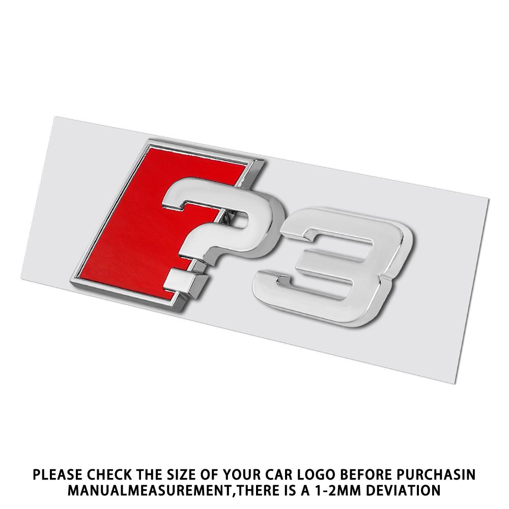 Car Body Rear Trunk Emblem Sticker Letters Auto Tail Badge Decals For Audi A3 A4 A5 A6 A7 A8 Q3 A4L A6L A8L B8 B9 8V QUATTRO RS3